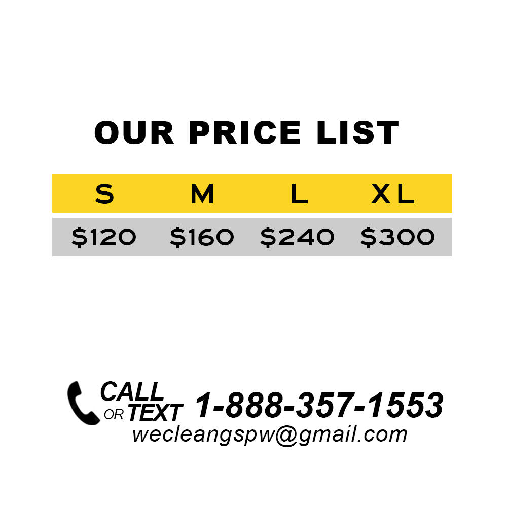 OUR BASIC PRICING LIST